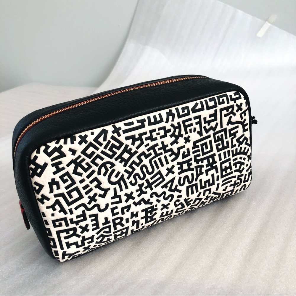 Coach Disney Mickey Mouse Small Boxy Cosmetic Case - Picture 4 of 8